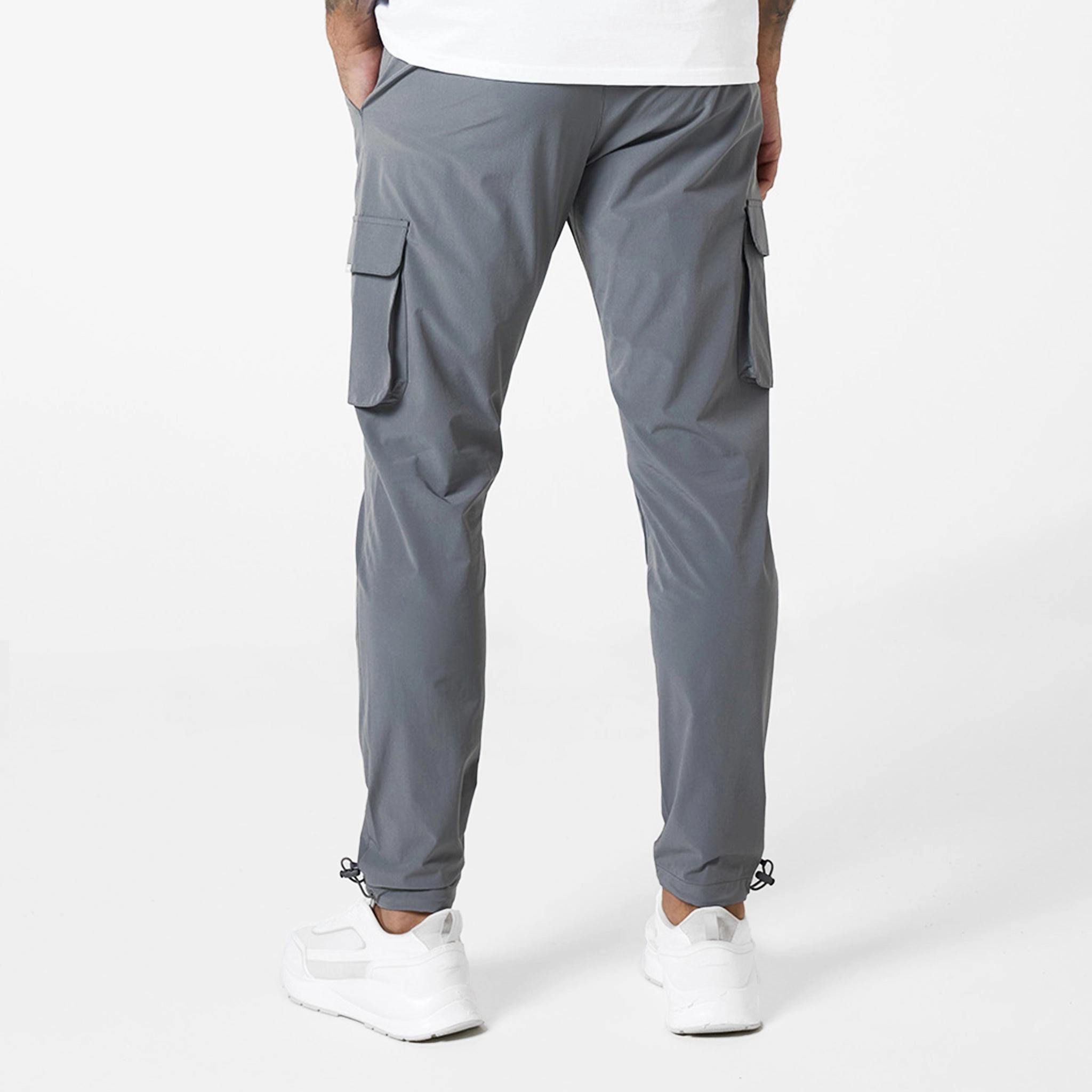 Stretch Tech Cargo Pant | Mid Grey