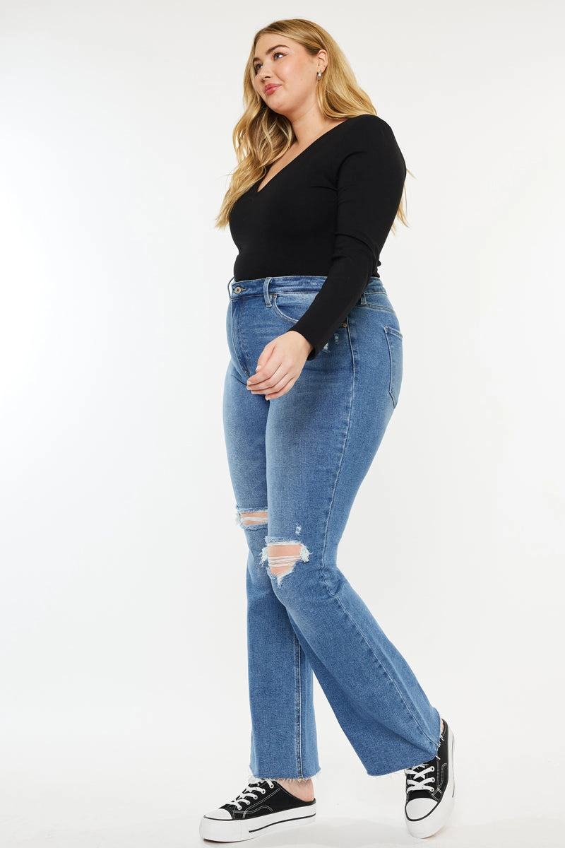 Sunflower Essentials High Rise Bootcut Jeans ( Plus Size)