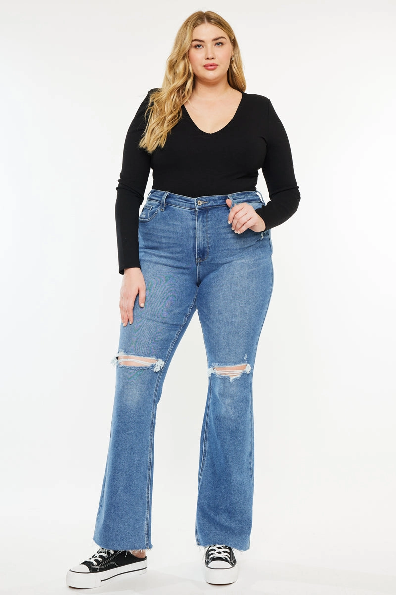 Sunflower Essentials High Rise Bootcut Jeans ( Plus Size)