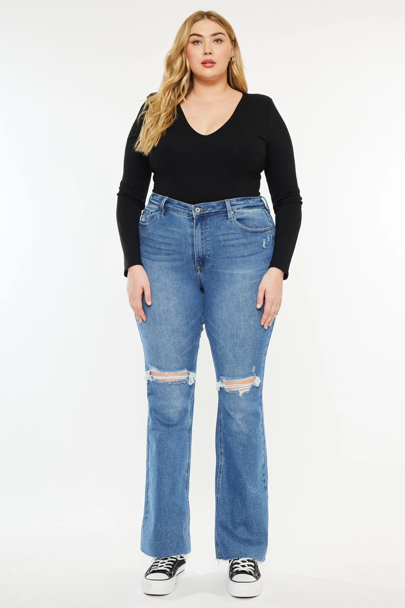 Sunflower Essentials High Rise Bootcut Jeans ( Plus Size)