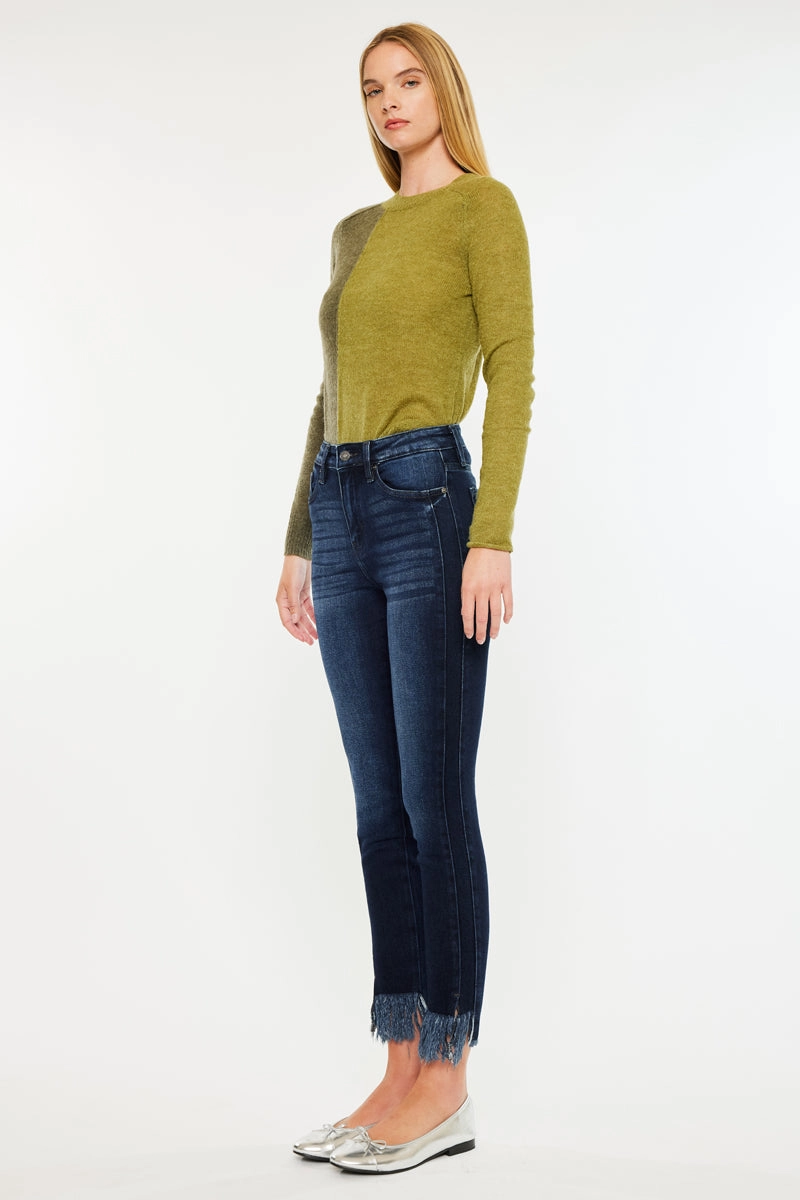 Sylvia High Rise Ankle Skinny Jeans