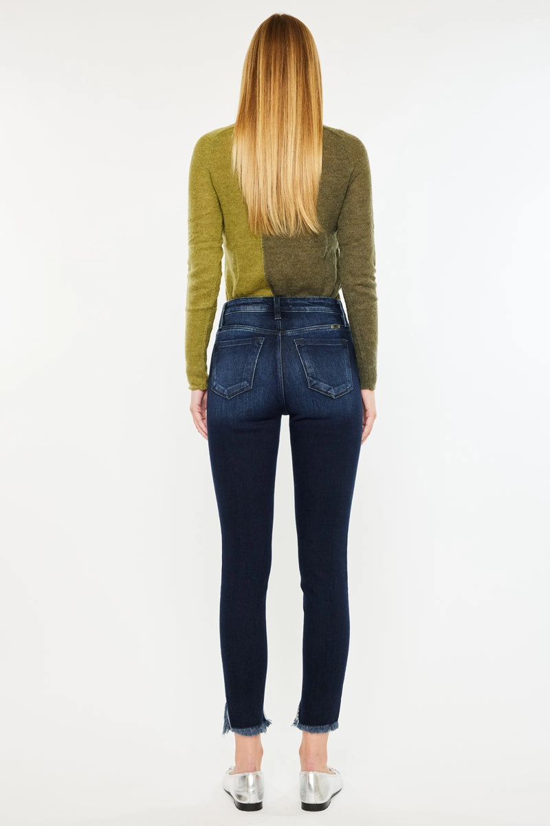 Sylvia High Rise Ankle Skinny Jeans