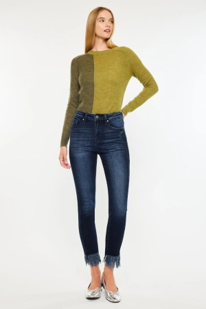 Sylvia High Rise Ankle Skinny Jeans