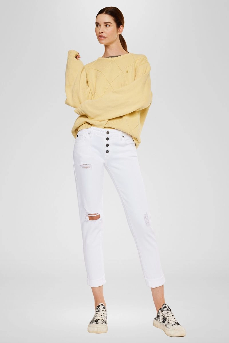 Tali Mid Rise Boyfriend Jeans