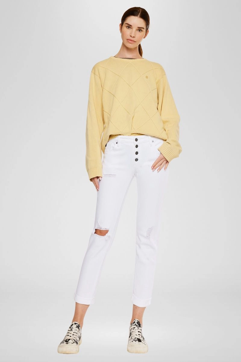 Tali Mid Rise Boyfriend Jeans