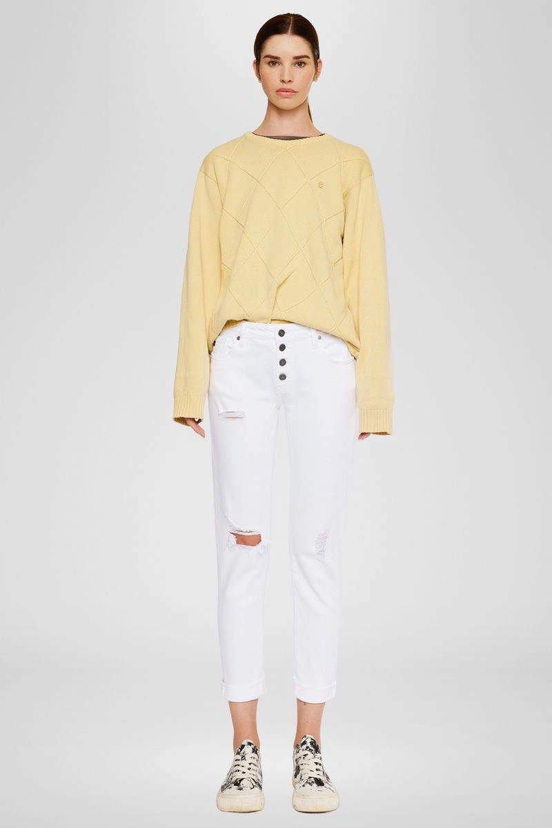 Tali Mid Rise Boyfriend Jeans
