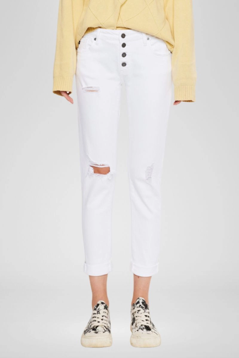 Tali Mid Rise Boyfriend Jeans