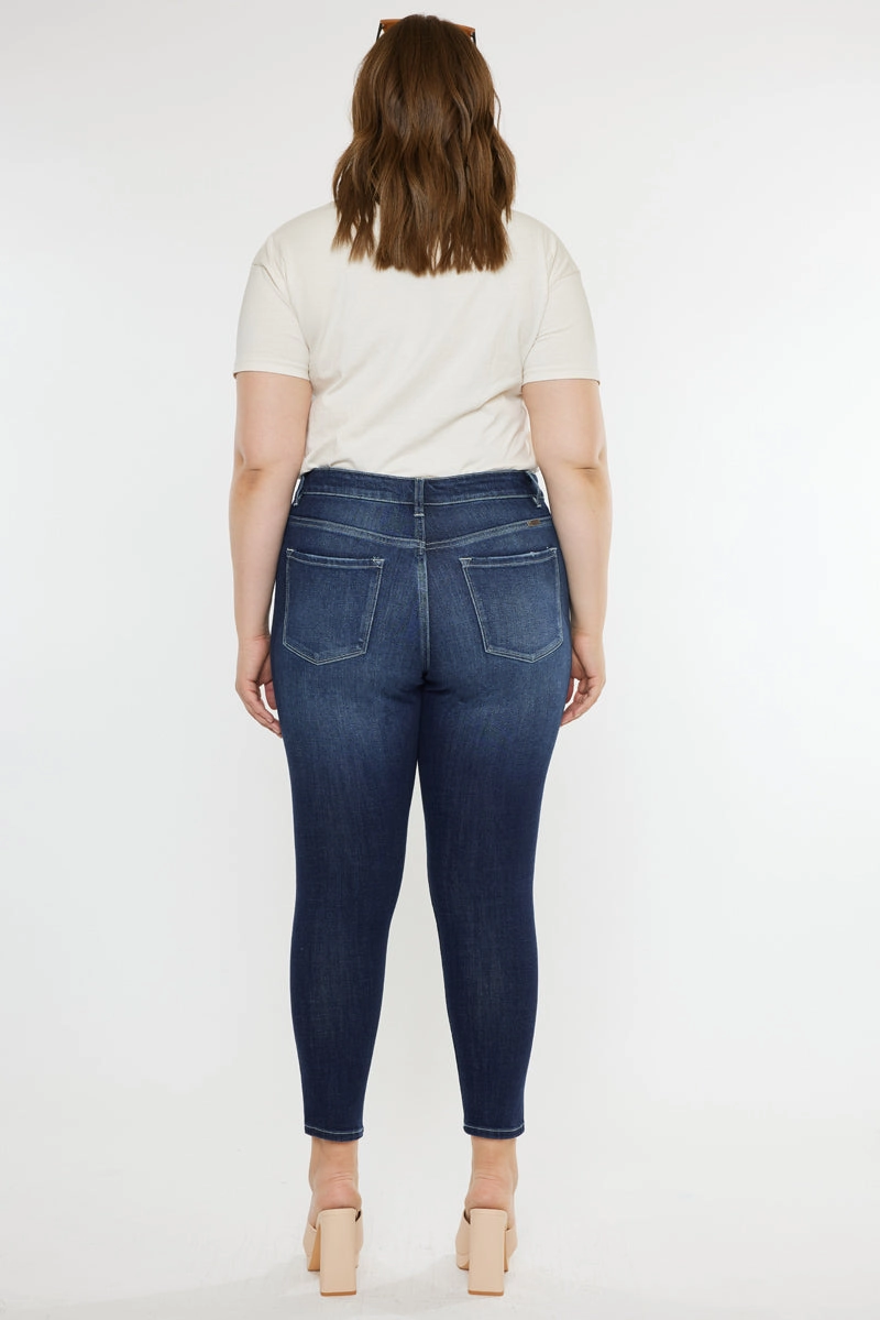 Tanya High Rise Super Skinny Jeans (Plus Size)