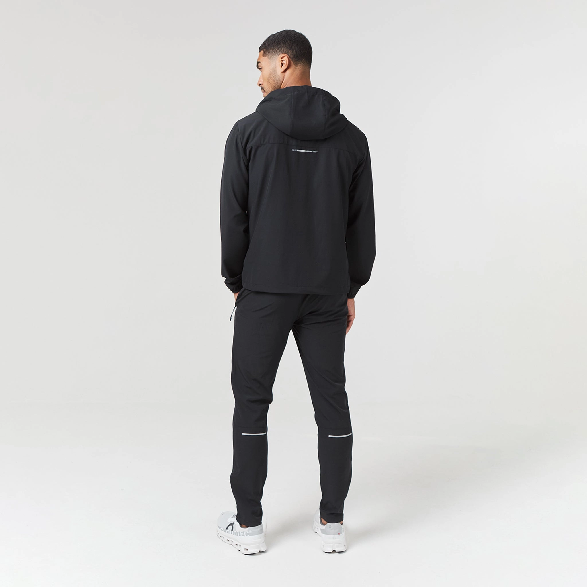 Tech Pocket Windbreaker | Black