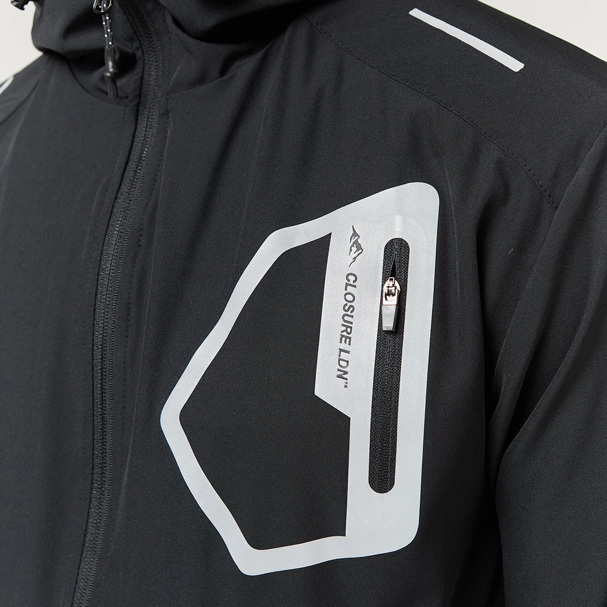 Tech Pocket Windbreaker | Black
