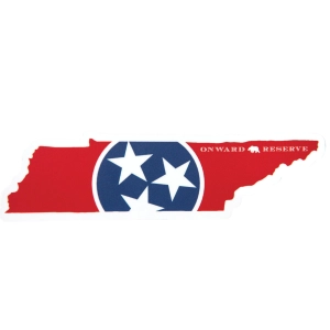 Tennessee State Flag Decal