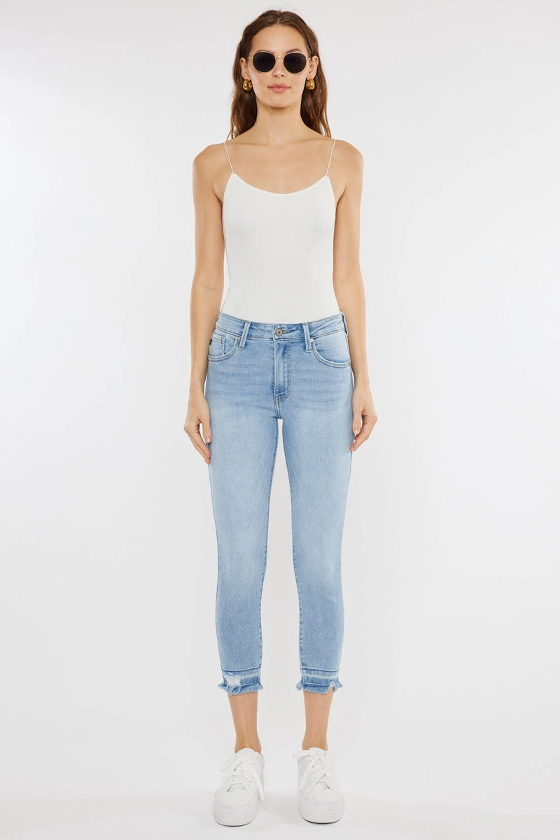 Thomasin High Rise Cropped Skinny Jeans