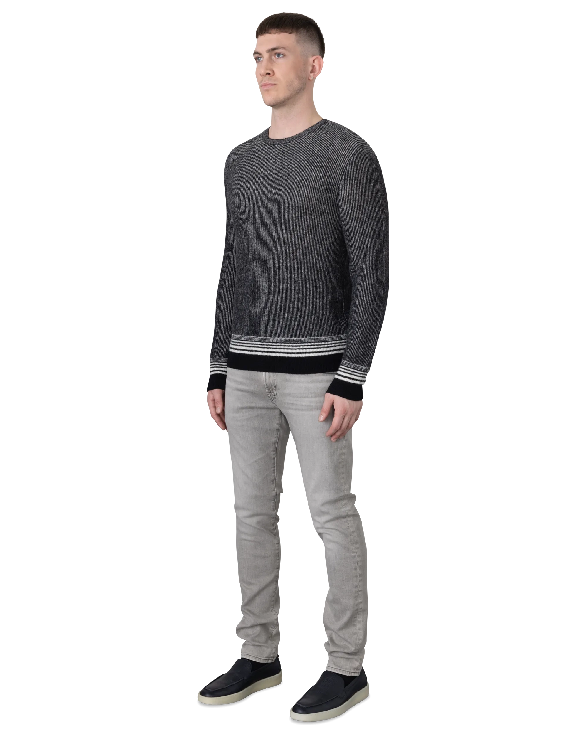 Tomar Striped Crewneck Sweater