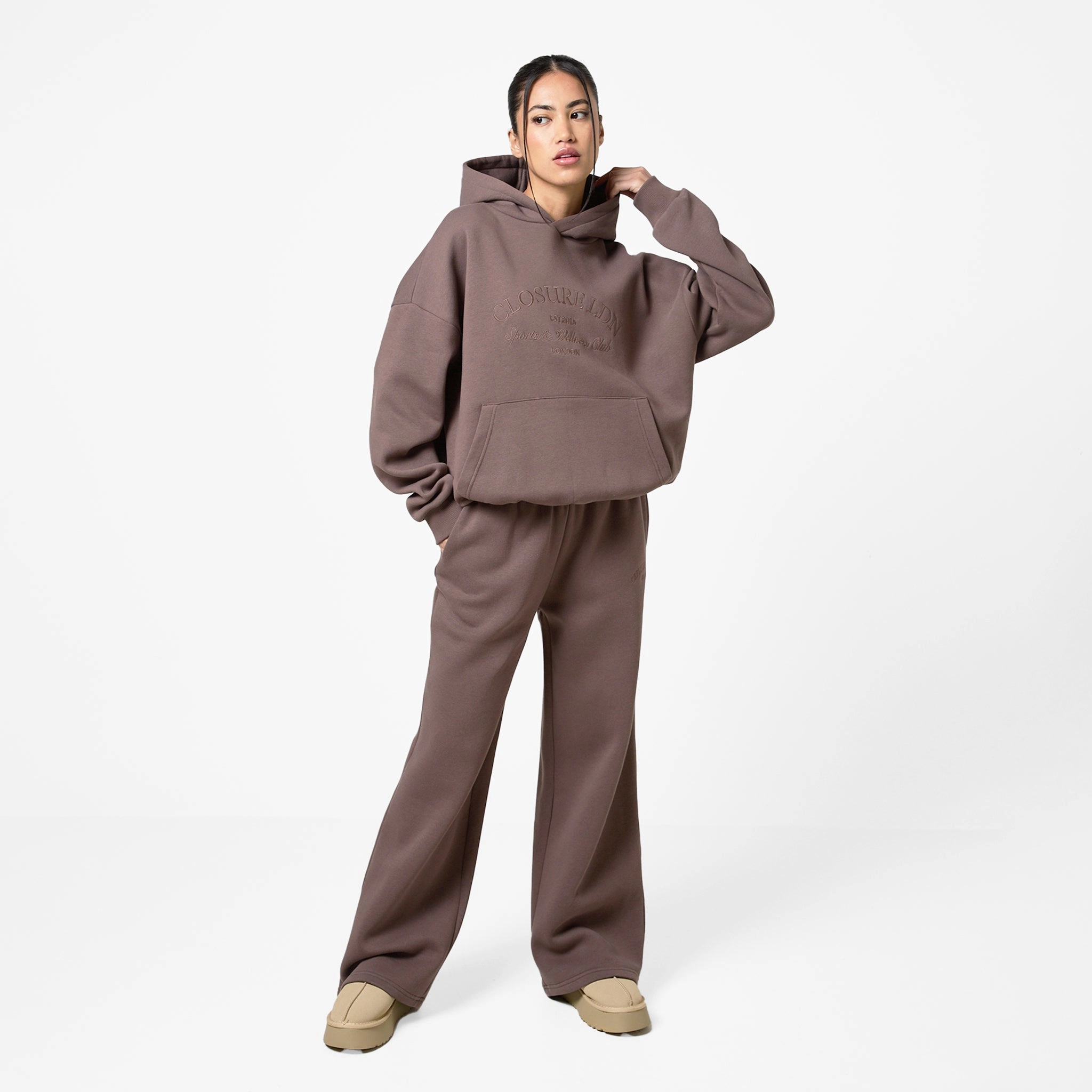 Tonal Arch Tracksuit | Brown