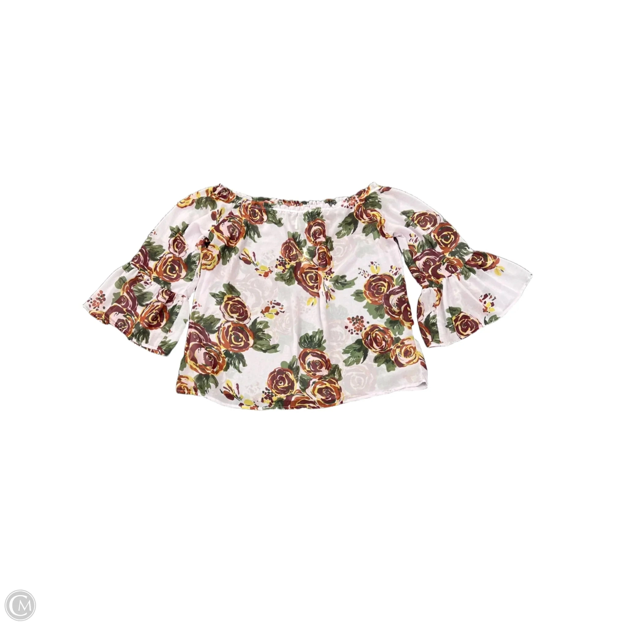 Top Long Sleeve By Hd In Paris In Pink, Size: L