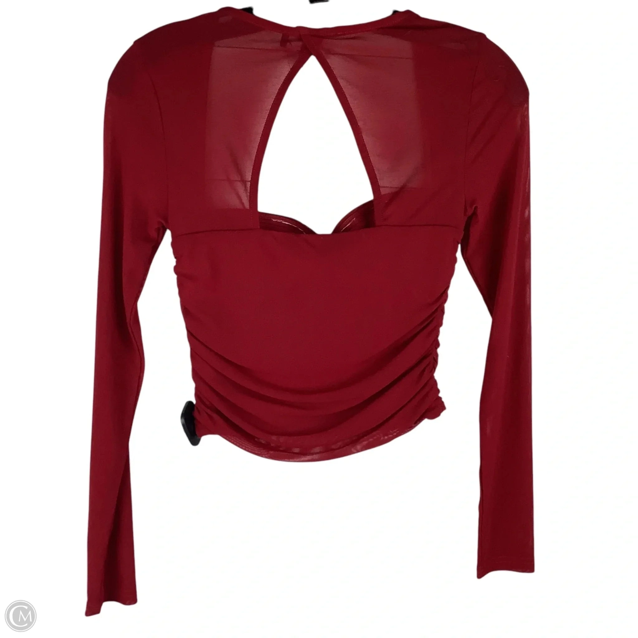 Top Long Sleeve By Lulus In Red, Size: S