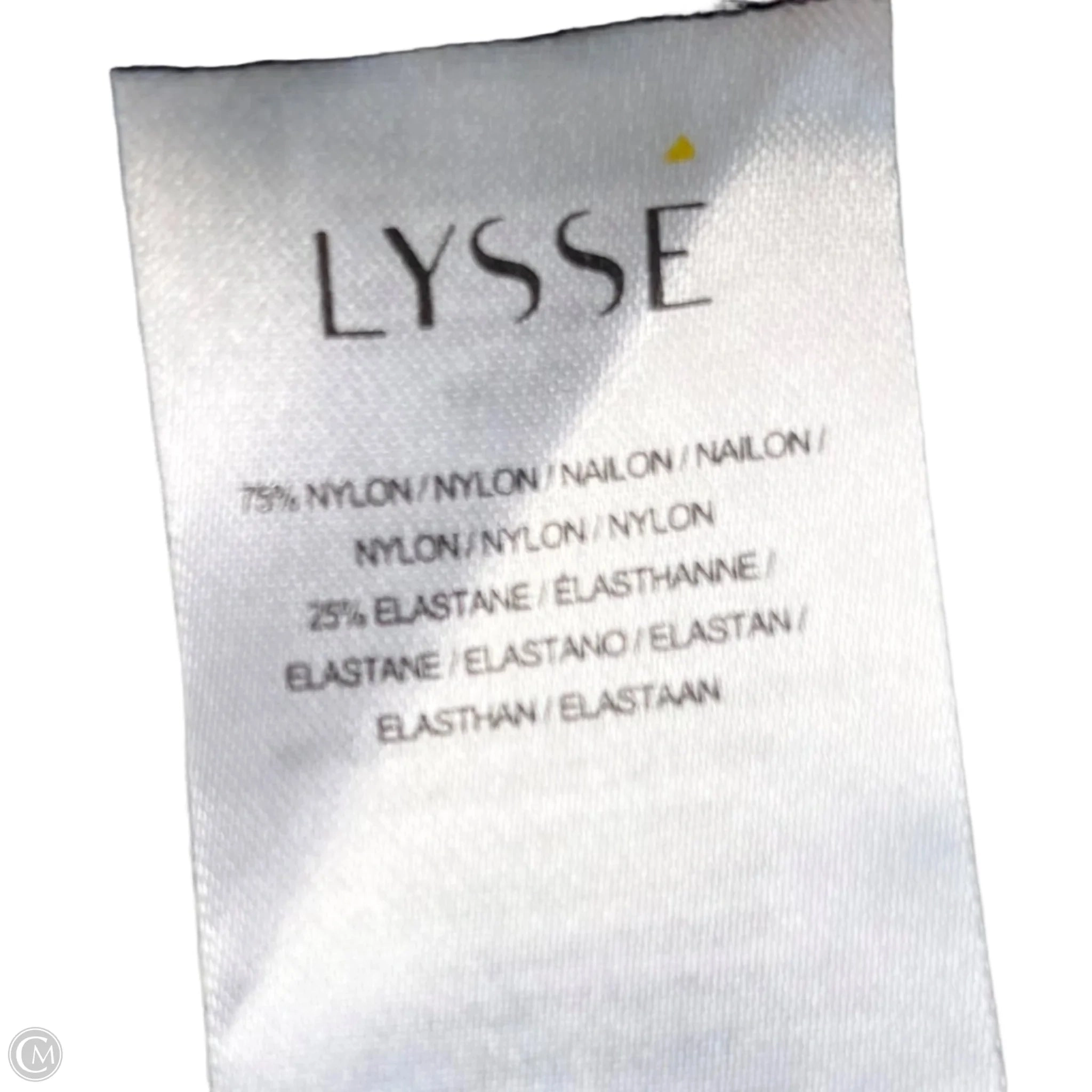 Top Long Sleeve By Lysse In Black & White, Size: 2x