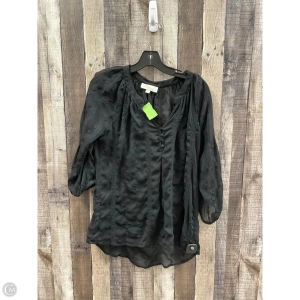Top Long Sleeve By Olive And Oak In Black, Size: L