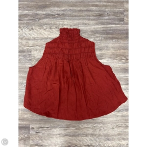 Top Sleeveless By Frame In Orange, Size: Xs