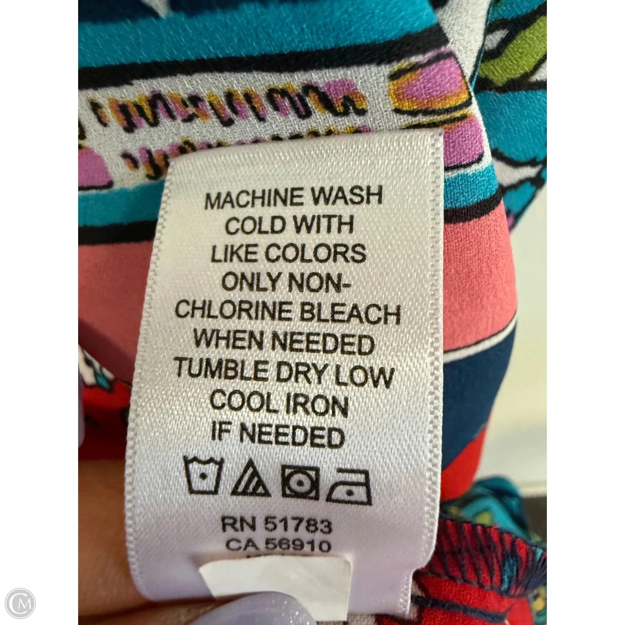 Top Sleeveless By Maurices In Multi-colored, Size: 1x