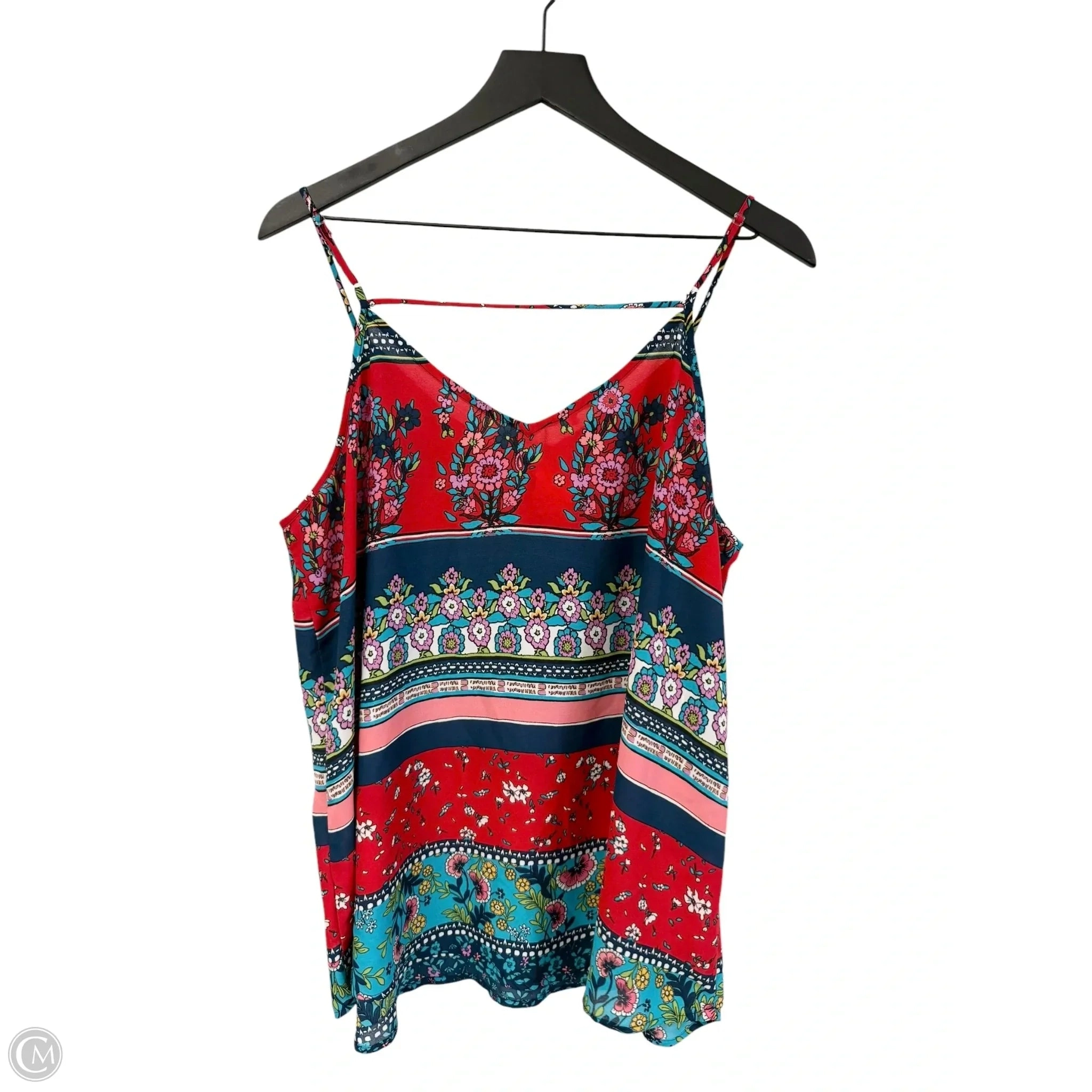 Top Sleeveless By Maurices In Multi-colored, Size: 1x