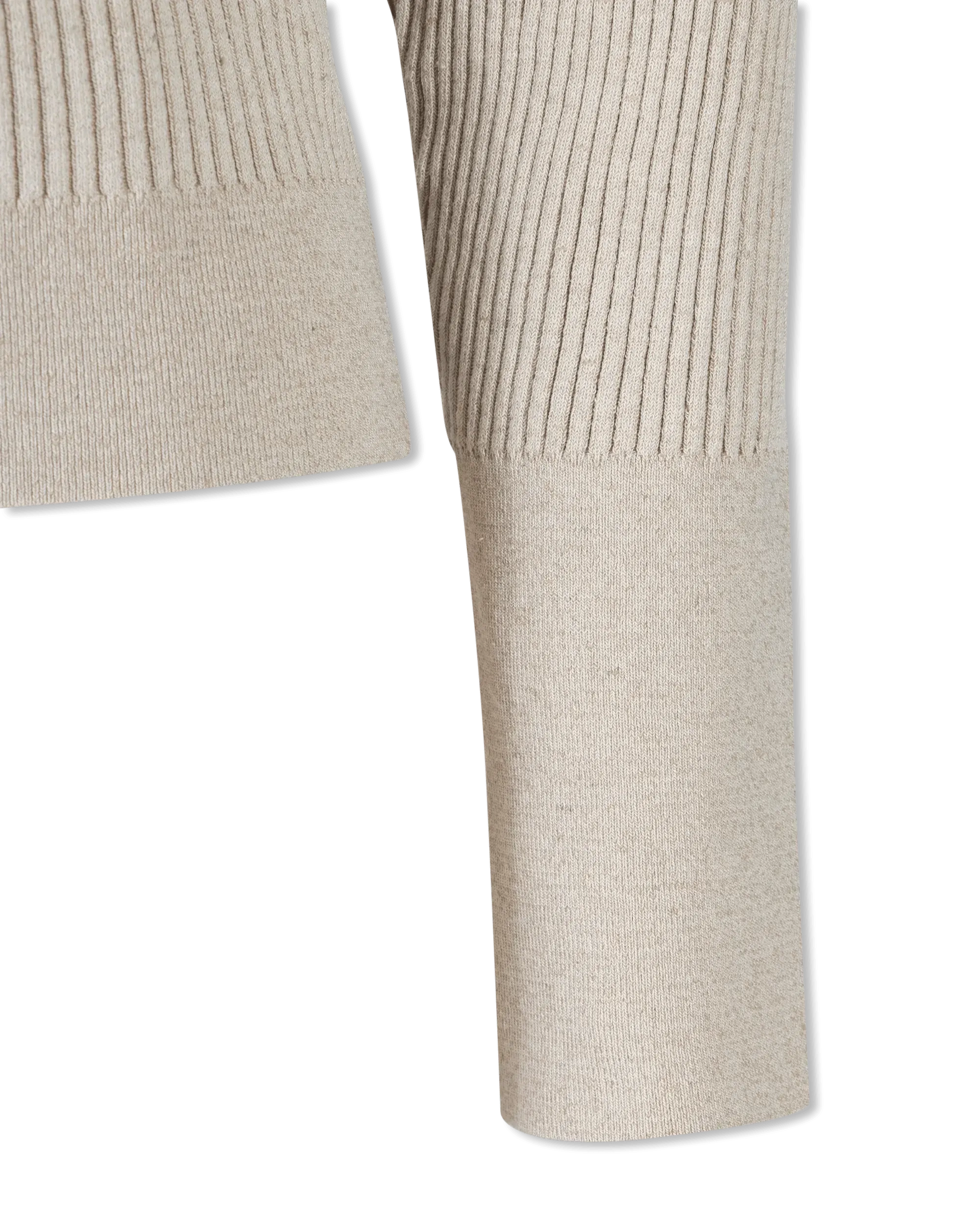 Tordu Cut-Out Ribbed Sweater