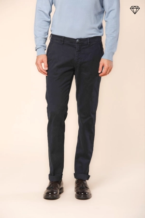 Torino men's chino pants in gabardine slim fit  ①