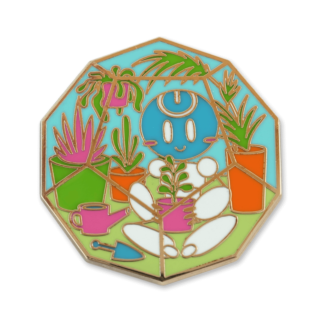 Turing Enamel Pin