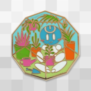 Turing Enamel Pin