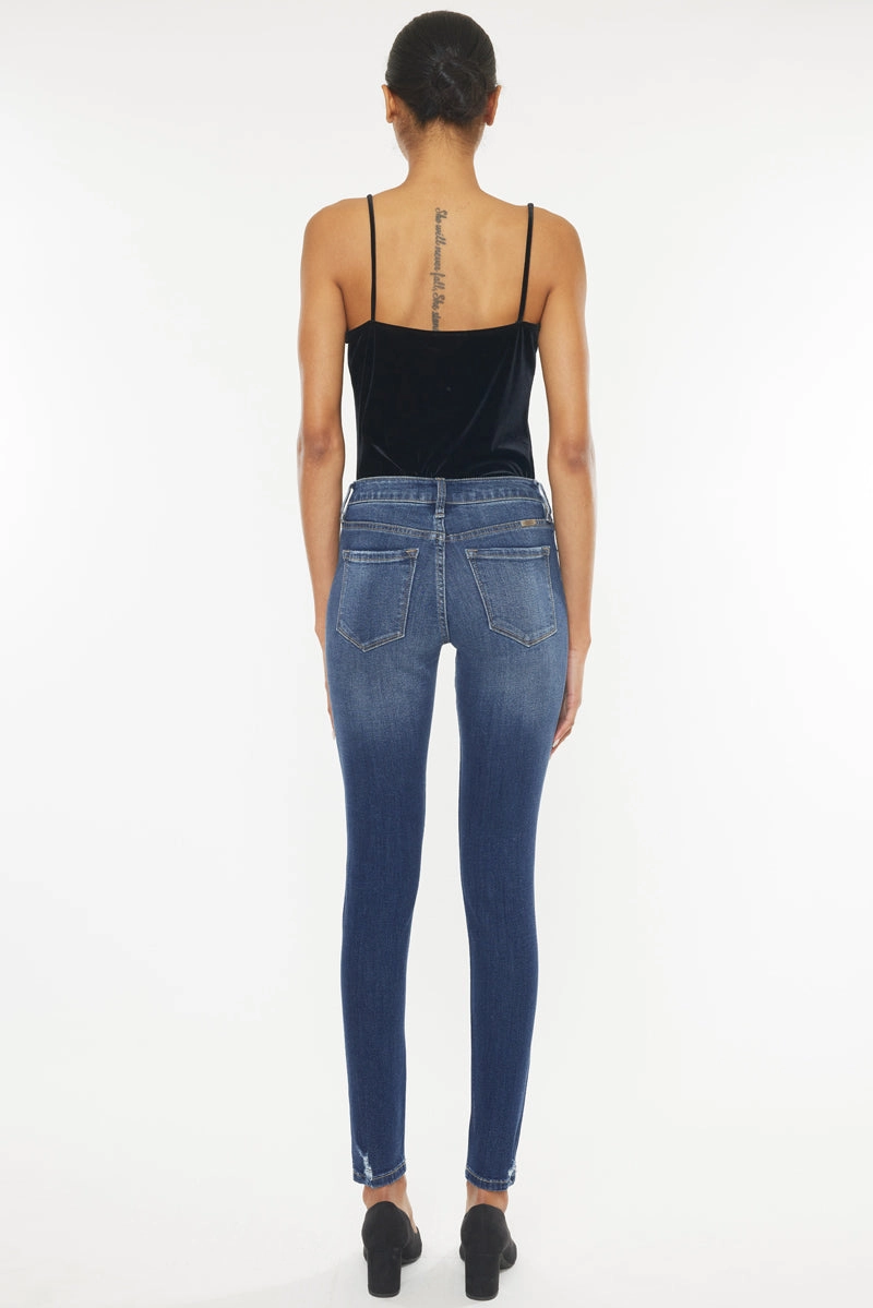 Twyla Mid Rise Super Skinny Jeans