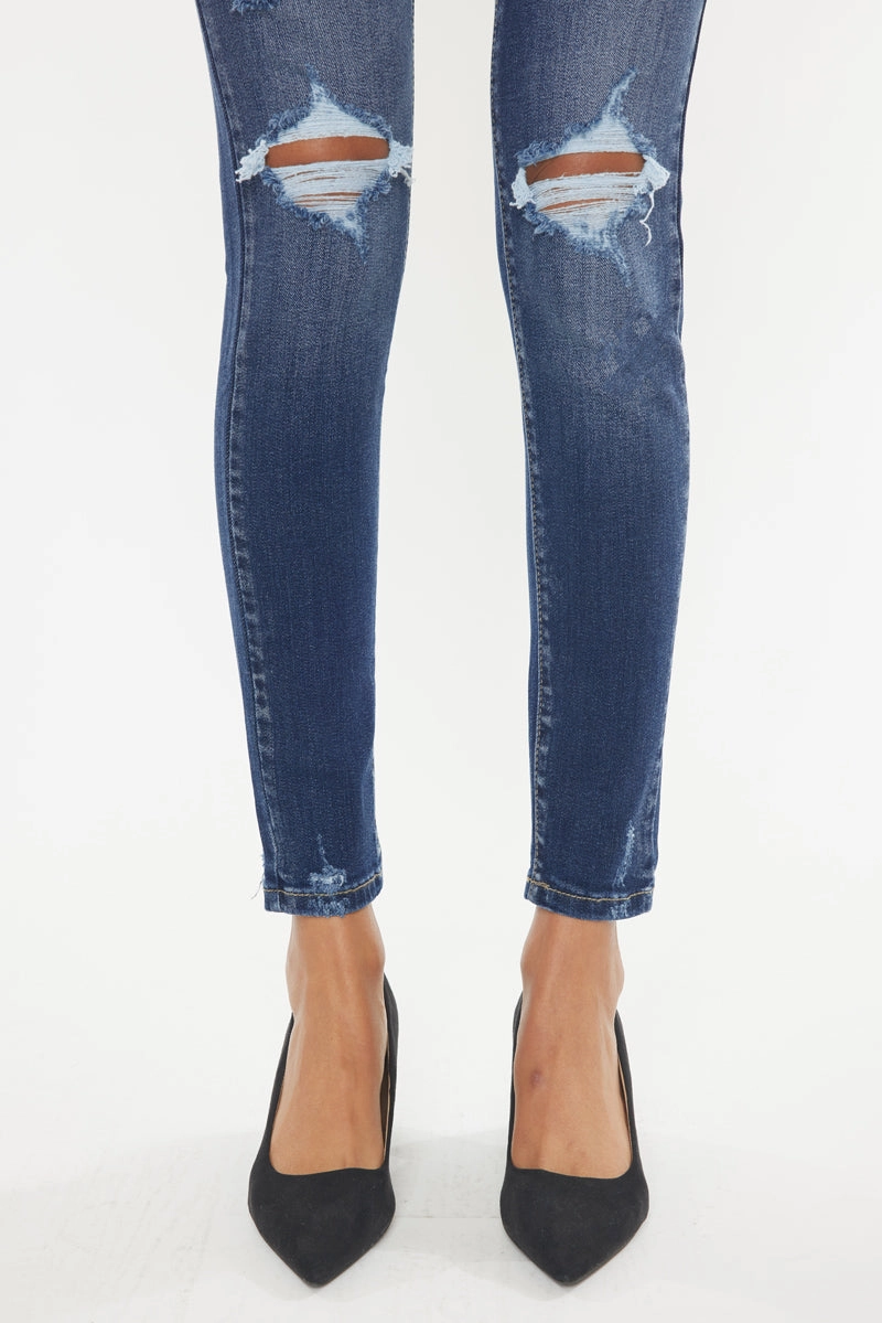 Twyla Mid Rise Super Skinny Jeans