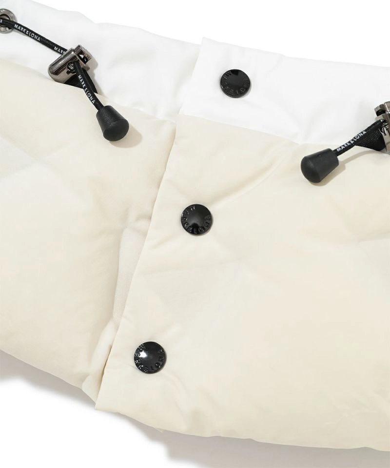 Unisex CD9-WNDR Lightweight neck warmer OFF.WHITE