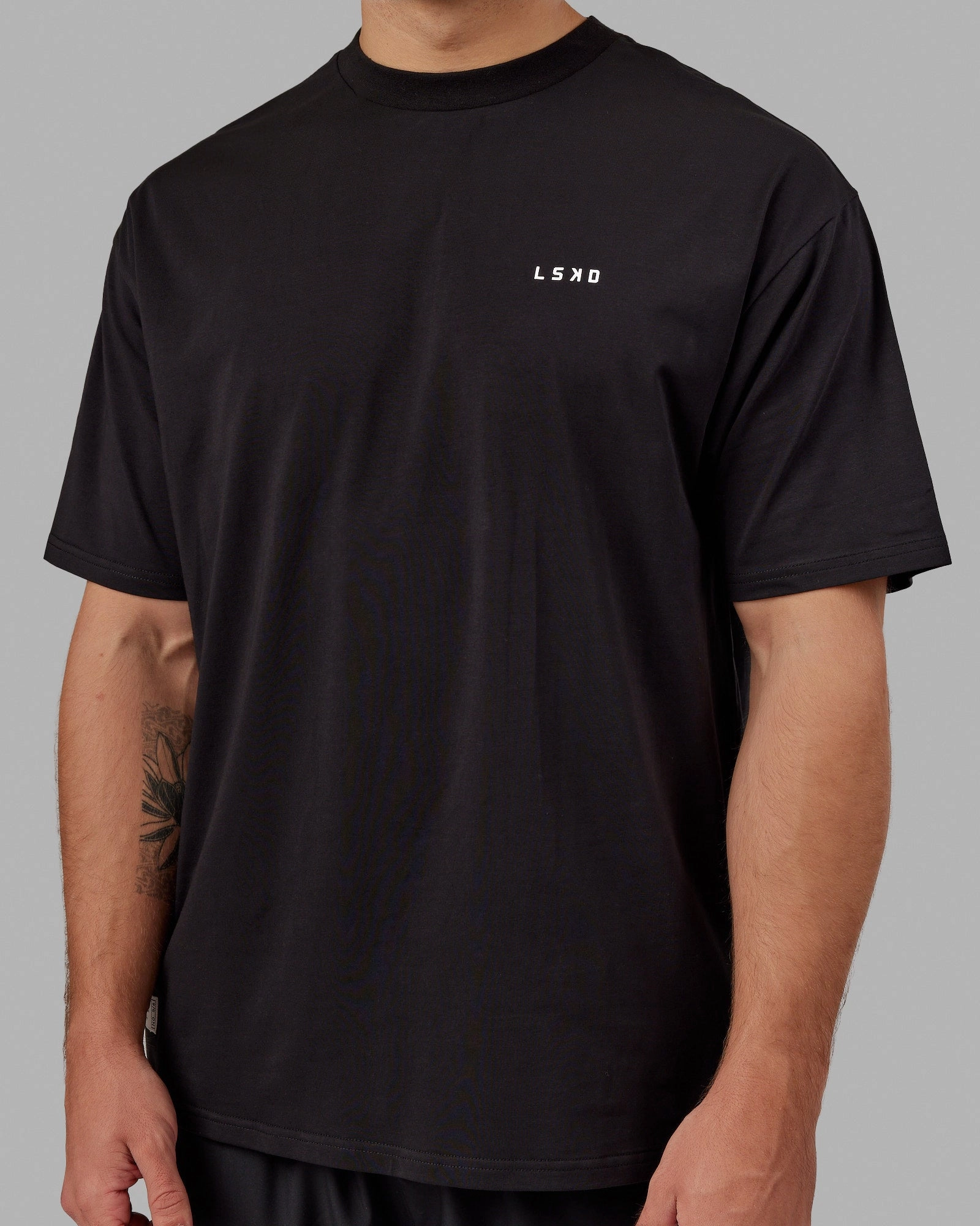 Unisex VS5 FLXCotton Tee Oversize - Black-White