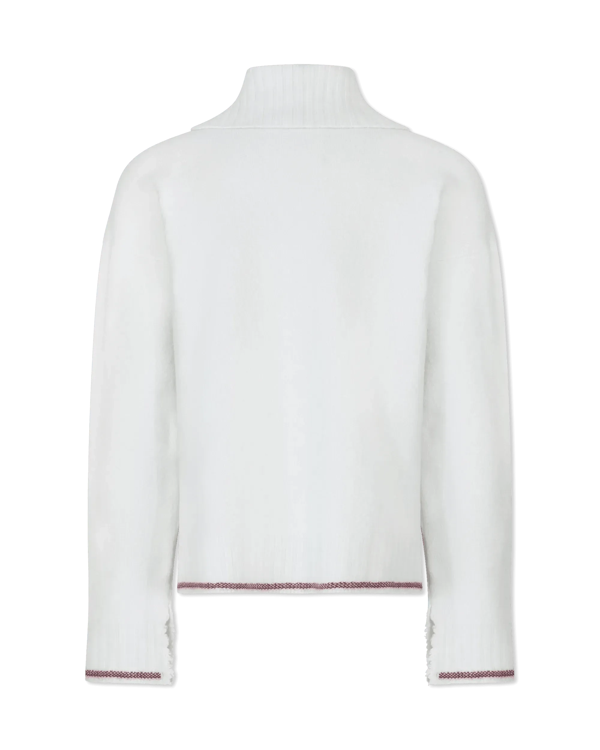 V-Neck Collar Long Sleeve Sweater