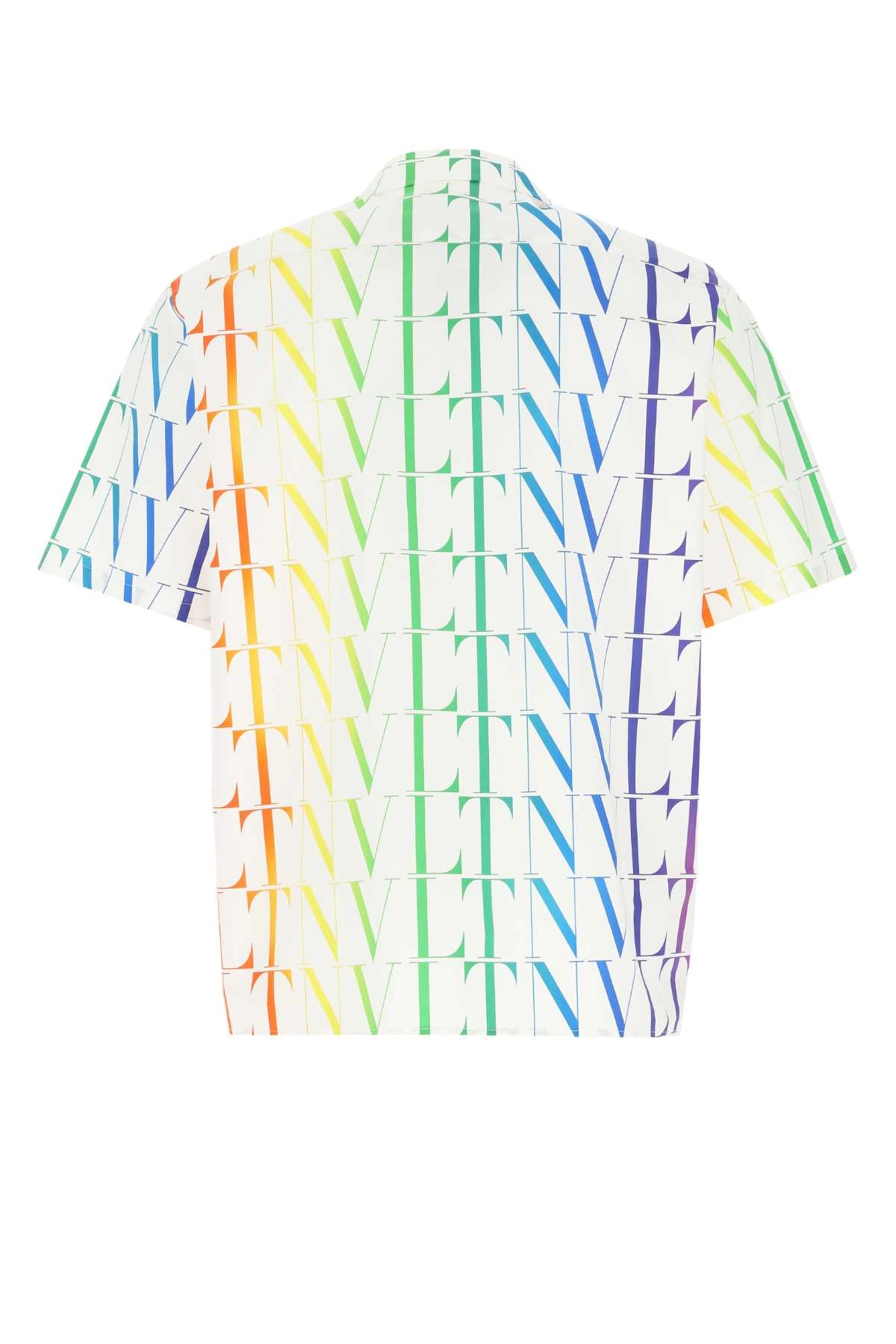 Valentino VLTN All-Over Printed Short-Sleeved Shirt