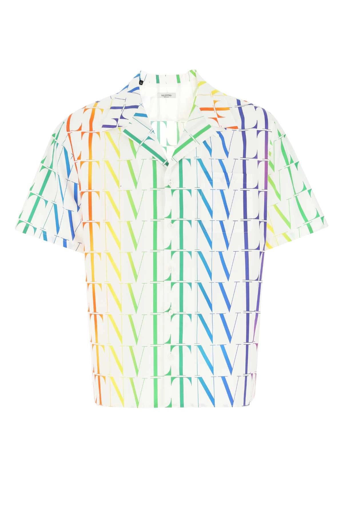 Valentino VLTN All-Over Printed Short-Sleeved Shirt