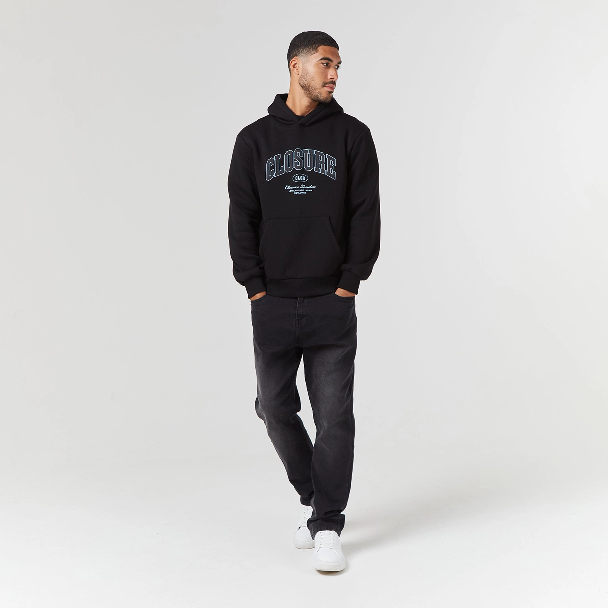 Varsity Hoodie | Black