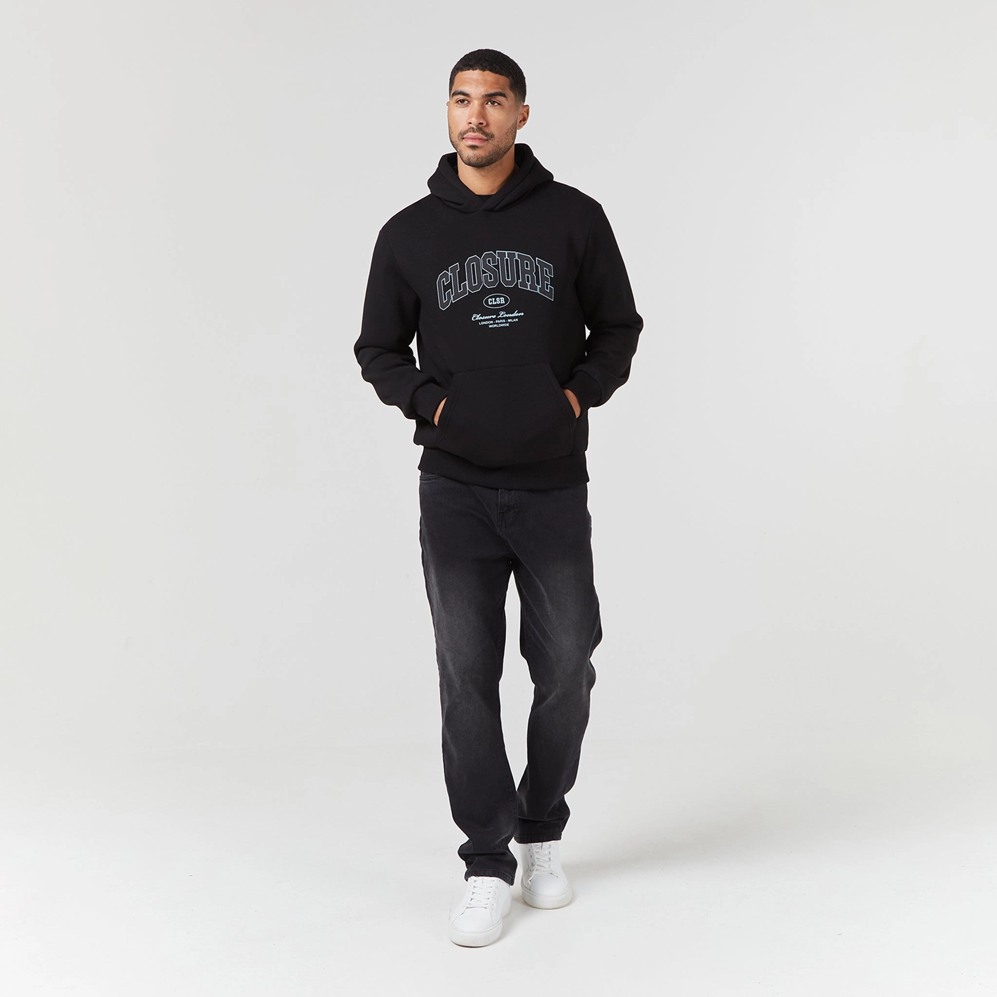 Varsity Hoodie | Black