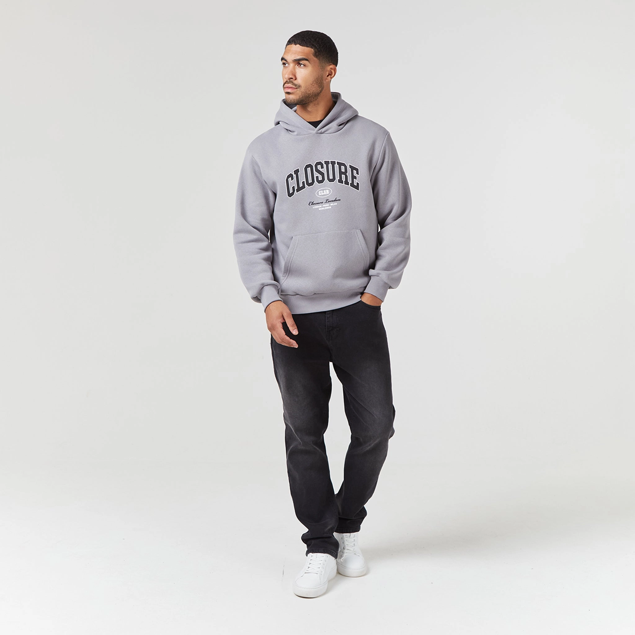 Varsity Hoodie | Grey