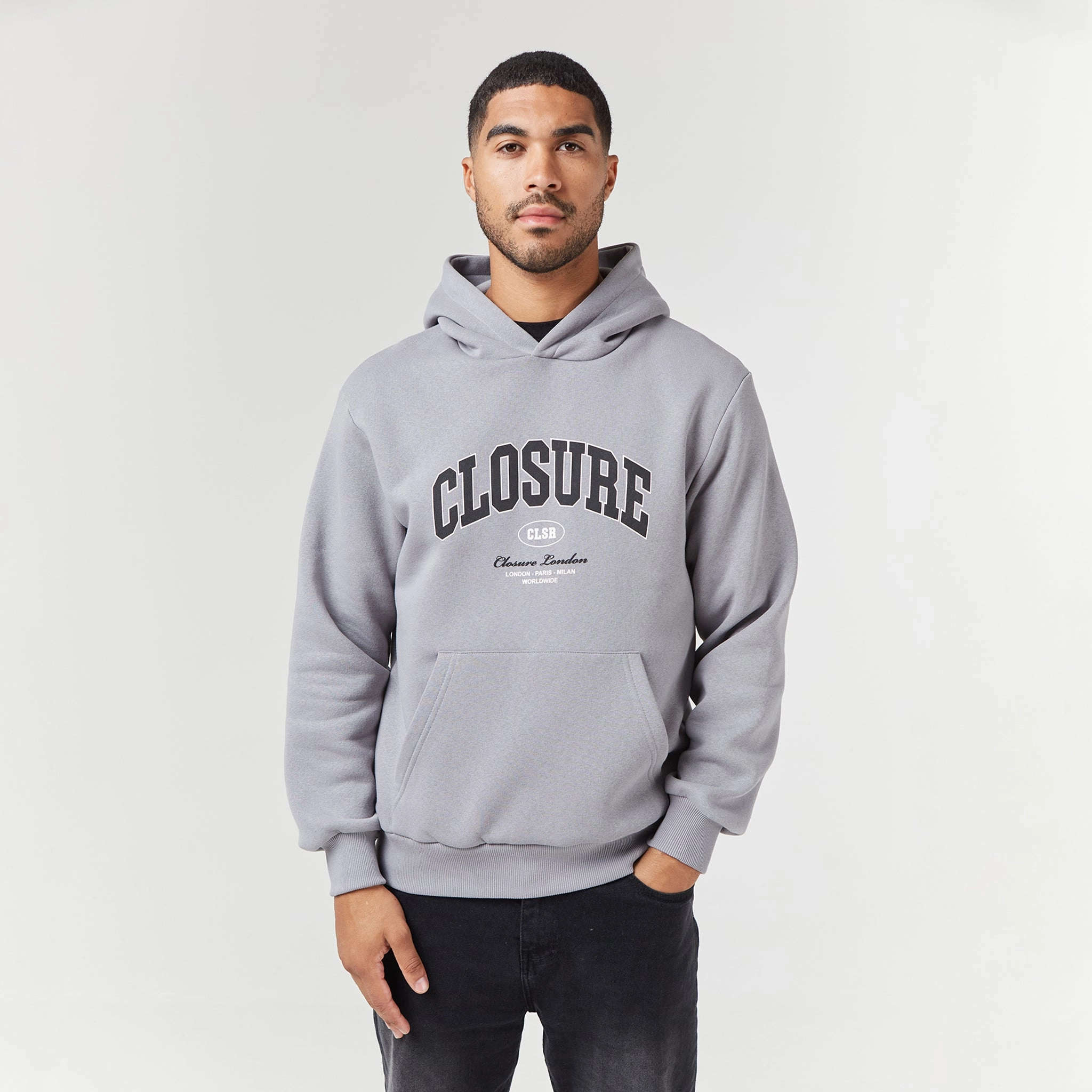 Varsity Hoodie | Grey