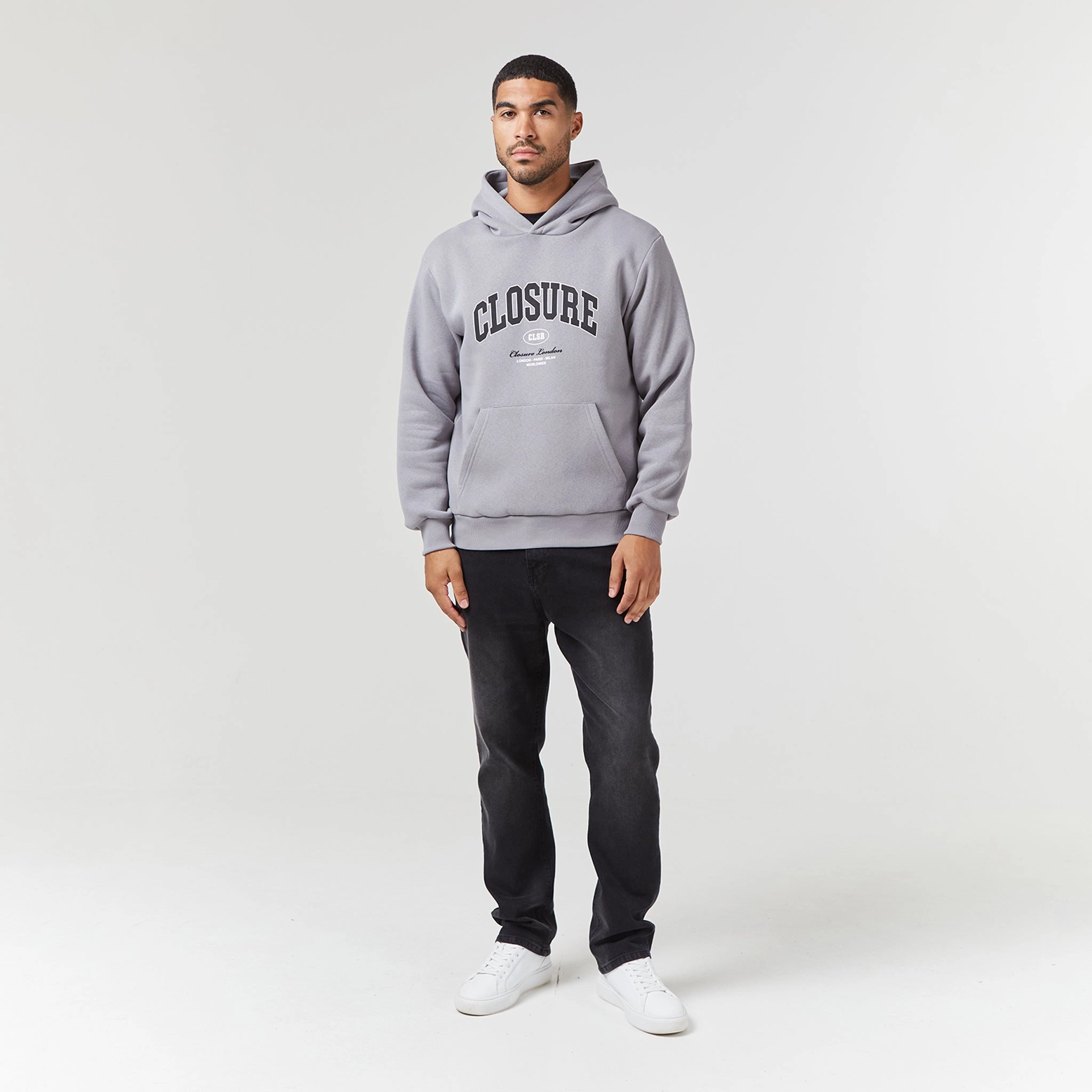 Varsity Hoodie | Grey