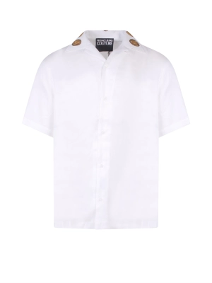 Versace Jeans Couture Medusa Printed Short-Sleeved Shirt