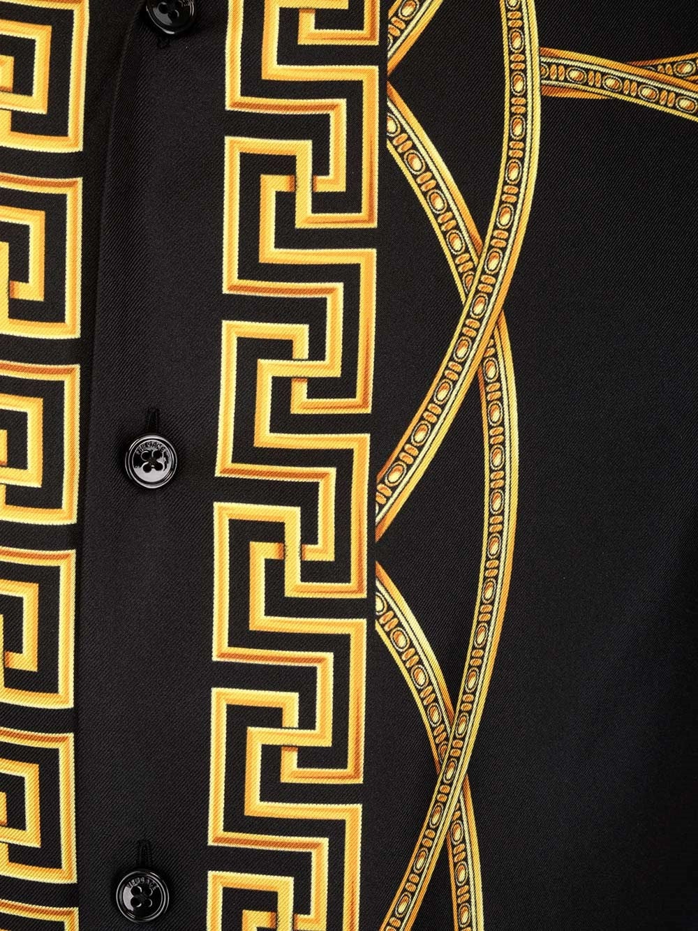 Versace Medusa Print Short-Sleeved Shirt