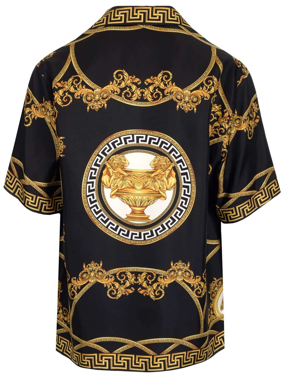 Versace Medusa Print Short-Sleeved Shirt