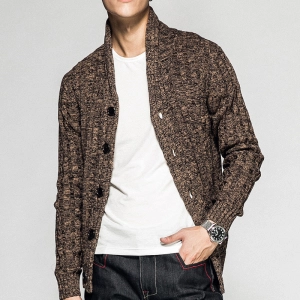 West Louis™ Fashion Autumn Knitted Sweater Buttom Cardigan
