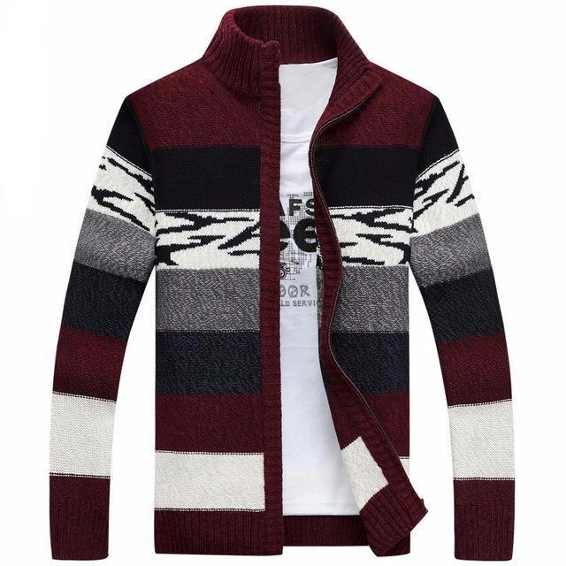 West Louis™ Knitted Sweater Cardigan