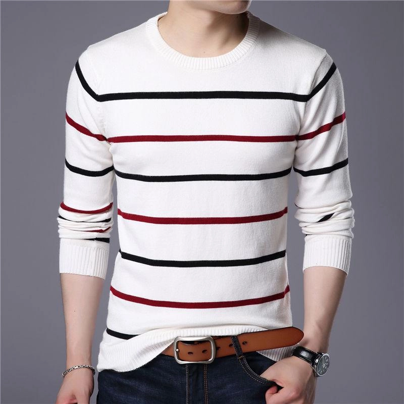 West Louis™ O-Neck Pullover Sweater