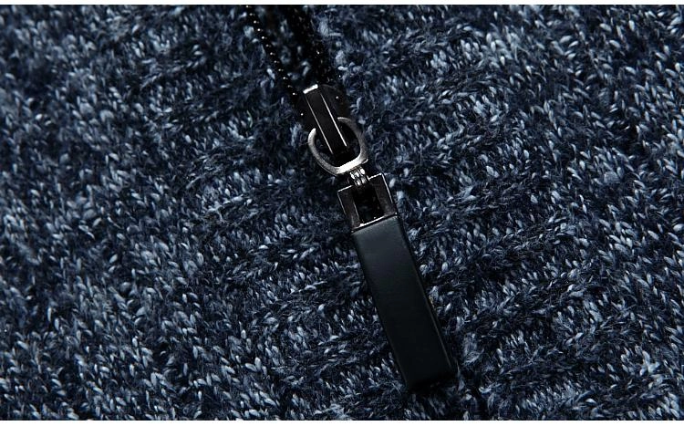 West Louis™ Zipper Turtleneck Cardigan