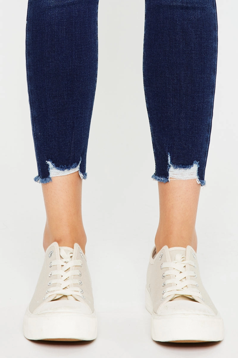 Willowbrook Essentials Mid Rise Ankle Skinny Jeans