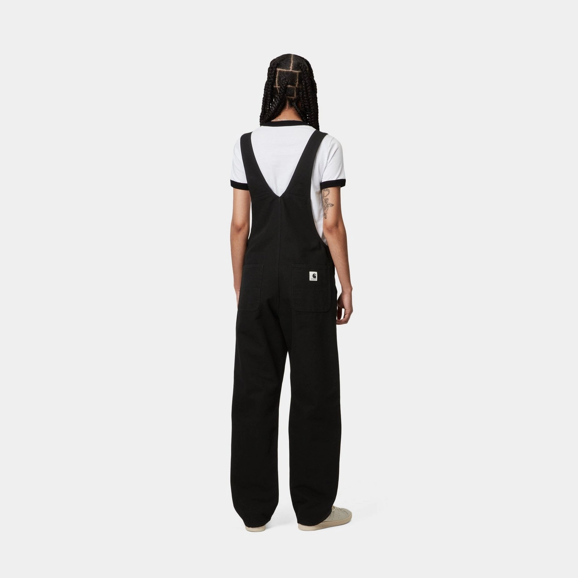 Women’s Bib Overall Straight | Black